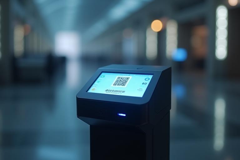 QR 티켓 발급 단말